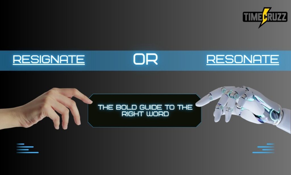resignate-or-resonate