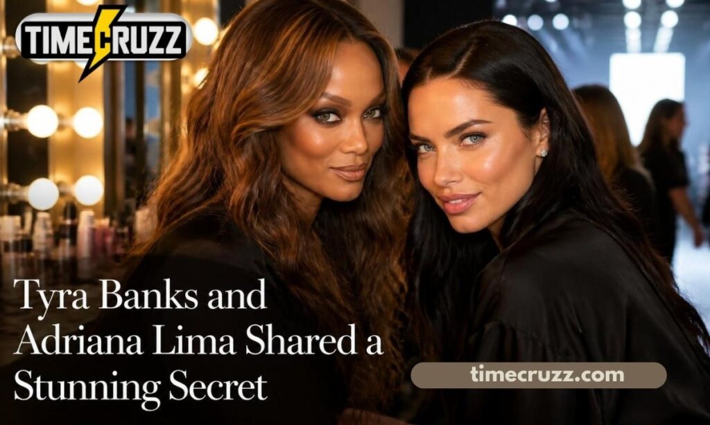 Tyra Banks and Adriana Lima Shared